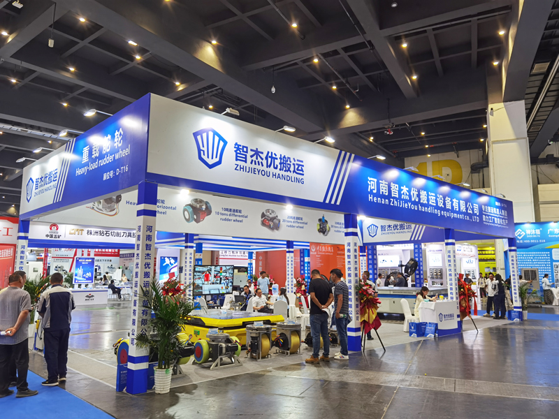 智杰優(yōu)100噸重載AGV閃耀21屆鄭州工博會(huì)