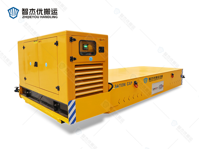 柴油發(fā)電機(jī)供電全向無(wú)軌轉(zhuǎn)運(yùn)車(chē)